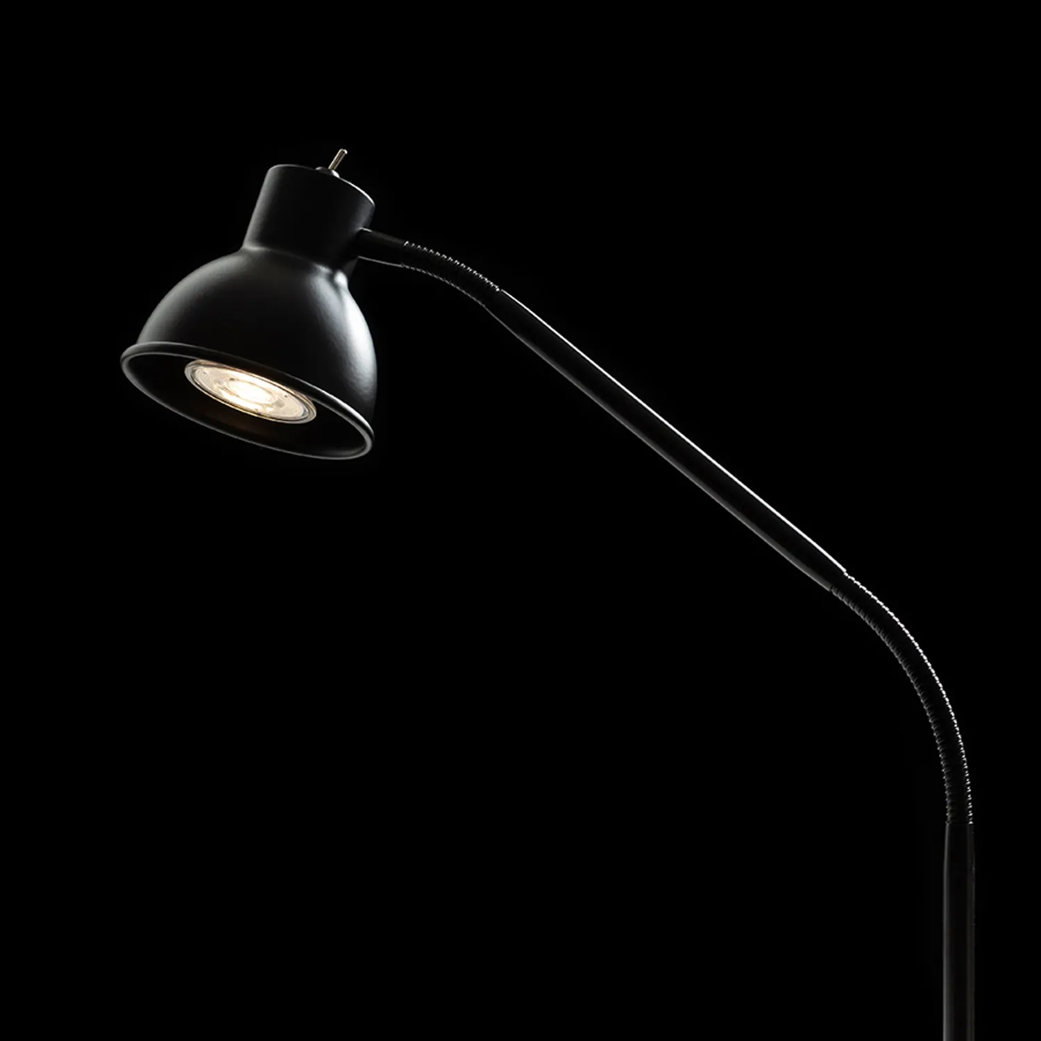 Rendl Harmony lampa birou cu clema neagra pentru GU10