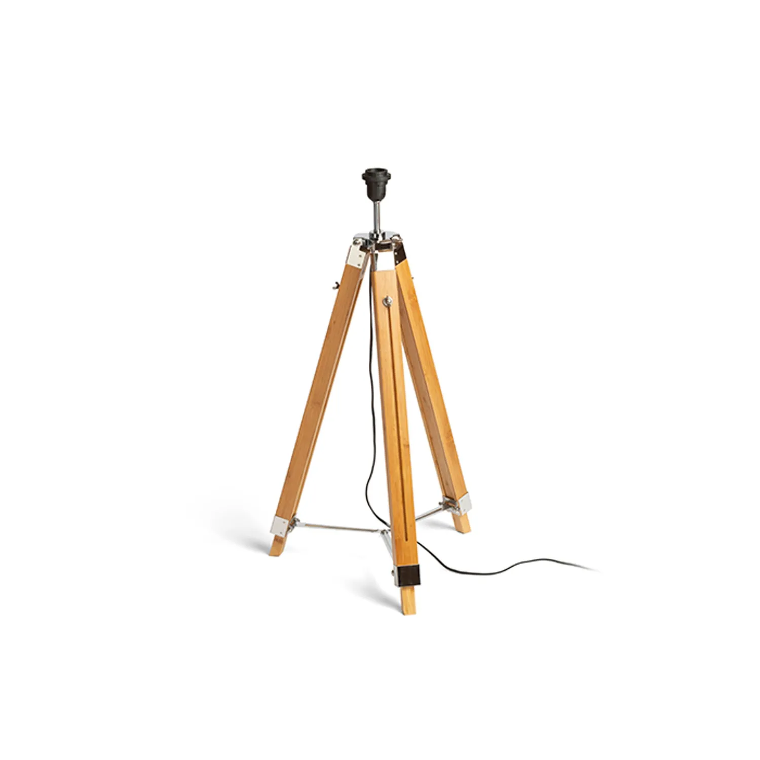 Rendl Light Studio Alvis baza lampadar bambus crom E27