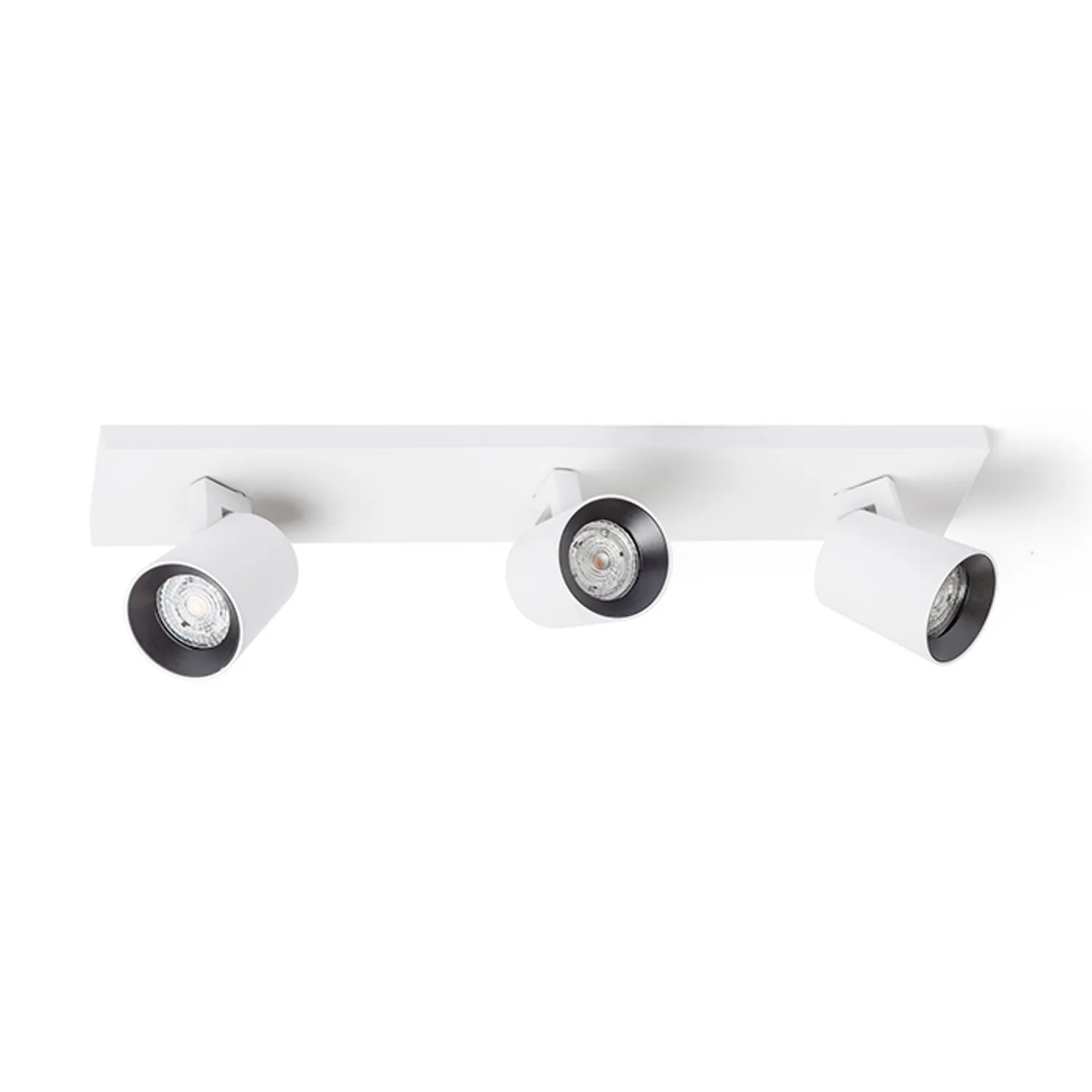 Rendl Kenny III spot aplicat alb negru GU10