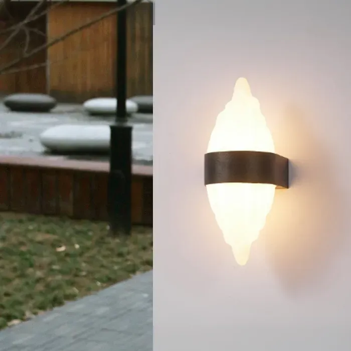 Alessandro Design ICEBERG aplica LED exterior 10W IP65 negru
