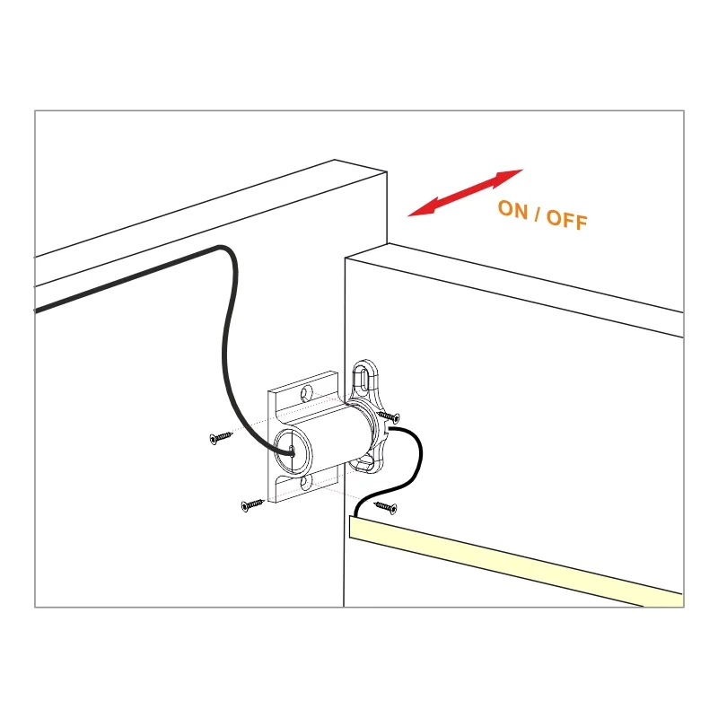 Furnika Switch Stick Mini intrerupator LED tactil