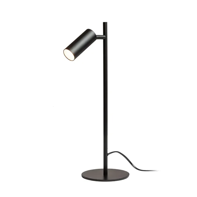 Rendl Tapio Bord lampa masa neagra LED orientabila
