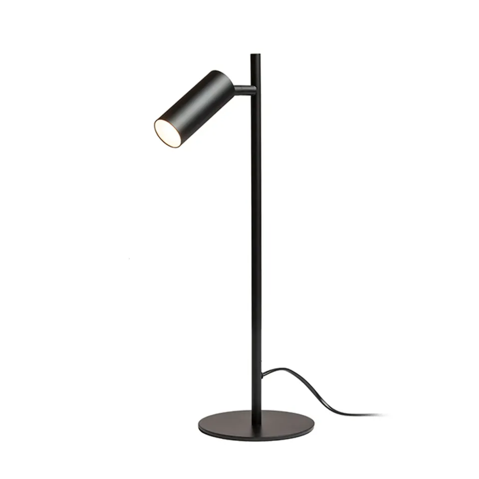 Rendl Tapio Bord lampa masa neagra LED orientabila