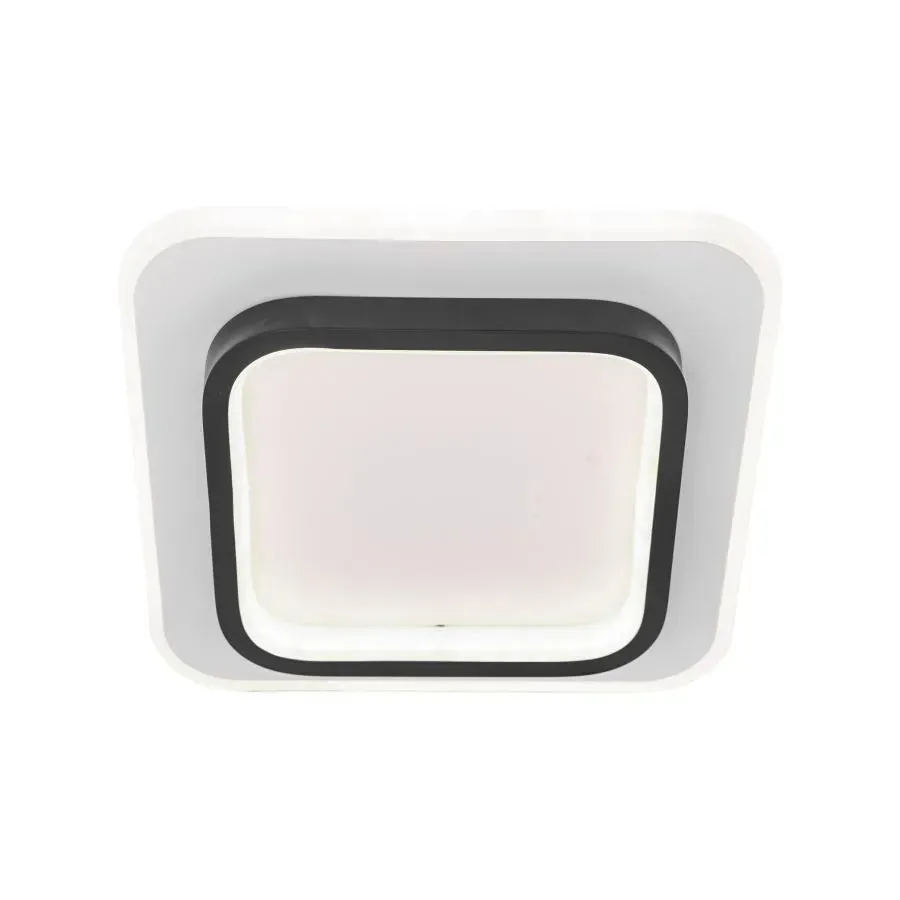 Alessandro Design Khai 20W plafoniera LED alb-negru 20 cm