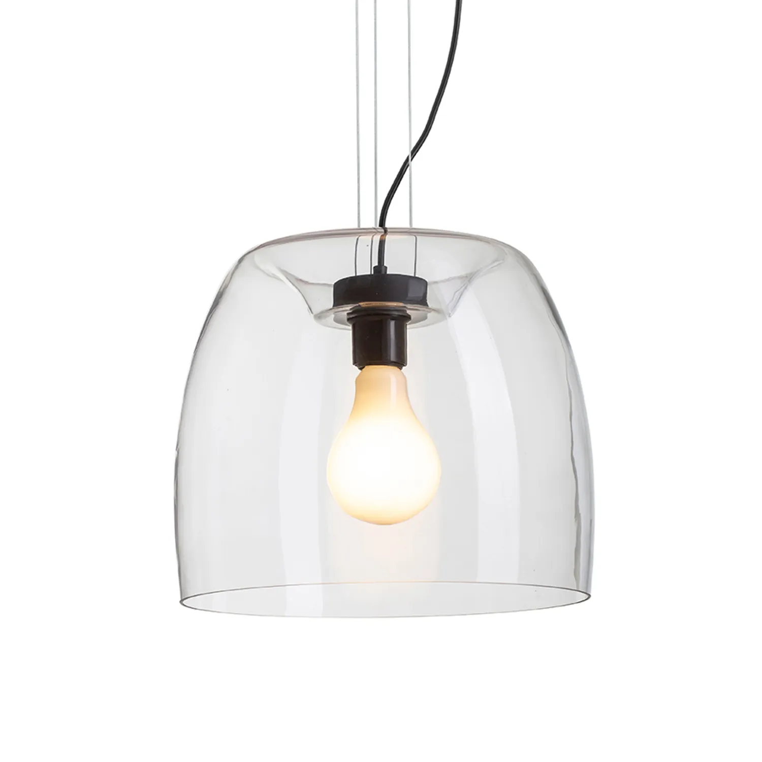 Rendl Light Studio Orlando pendul sticlă E27 fumurie