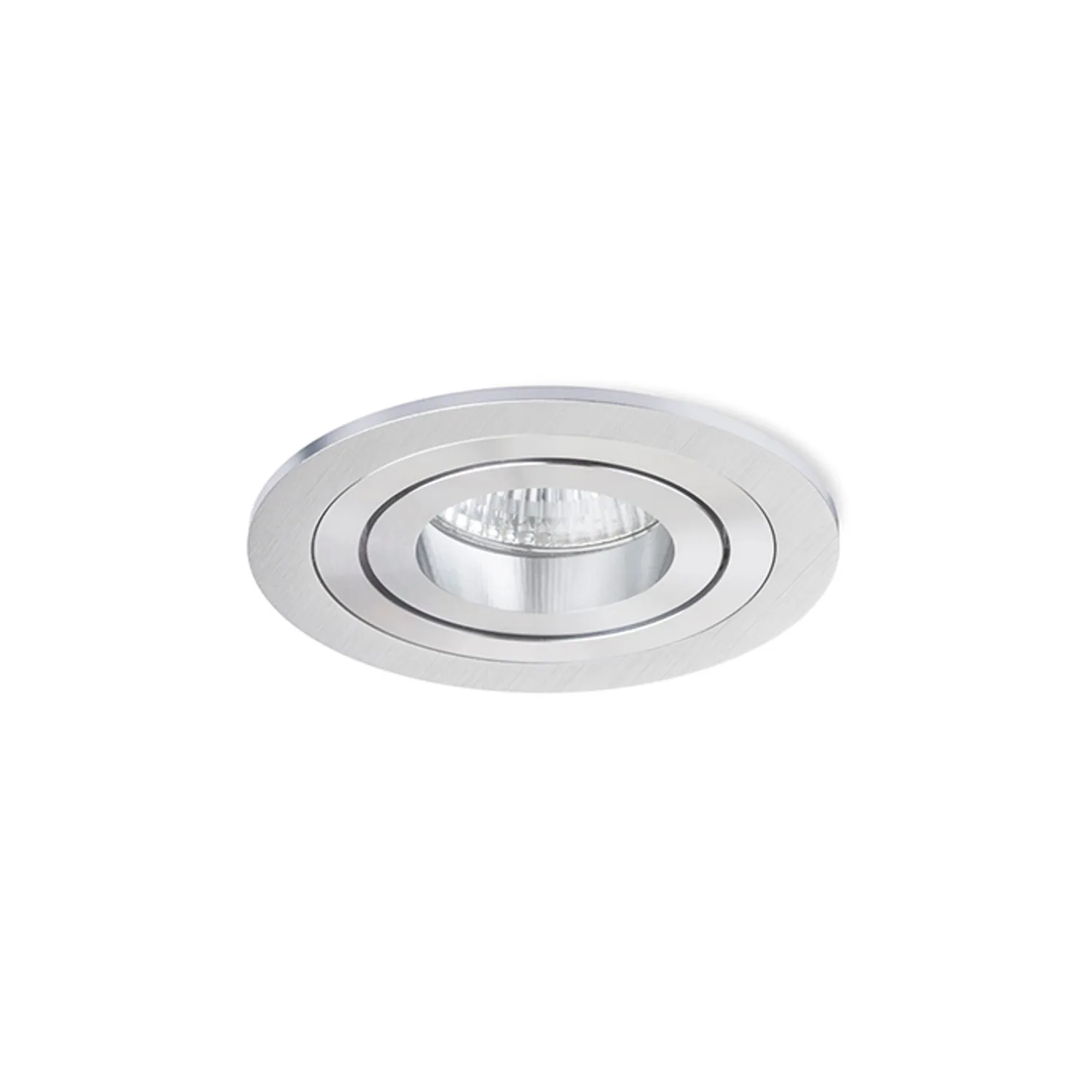 Rendl Pasadena GU10 spot incastrat aluminiu periat orientabil
