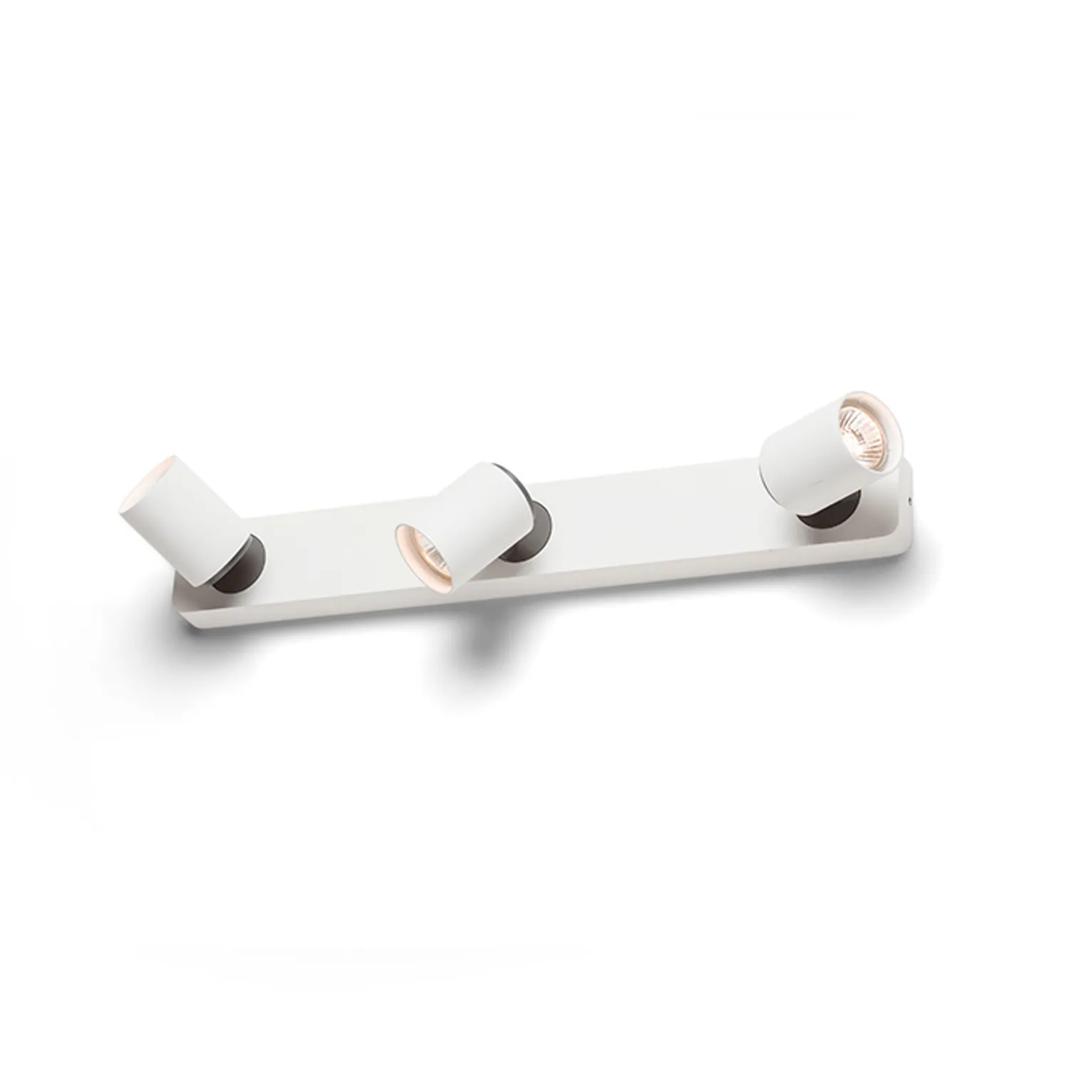 Rendl Dugme III spot alb antracit metal