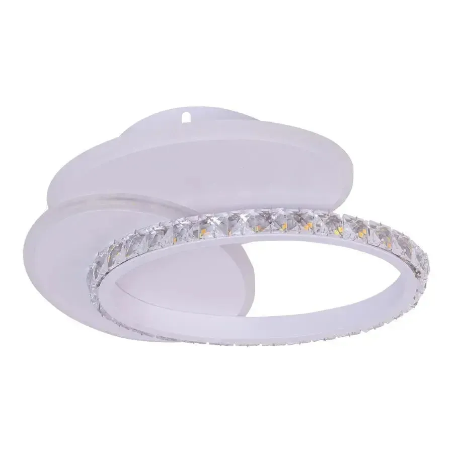 Alessandro Design HOLLANCE lustra LED 24W alba 3 elemente