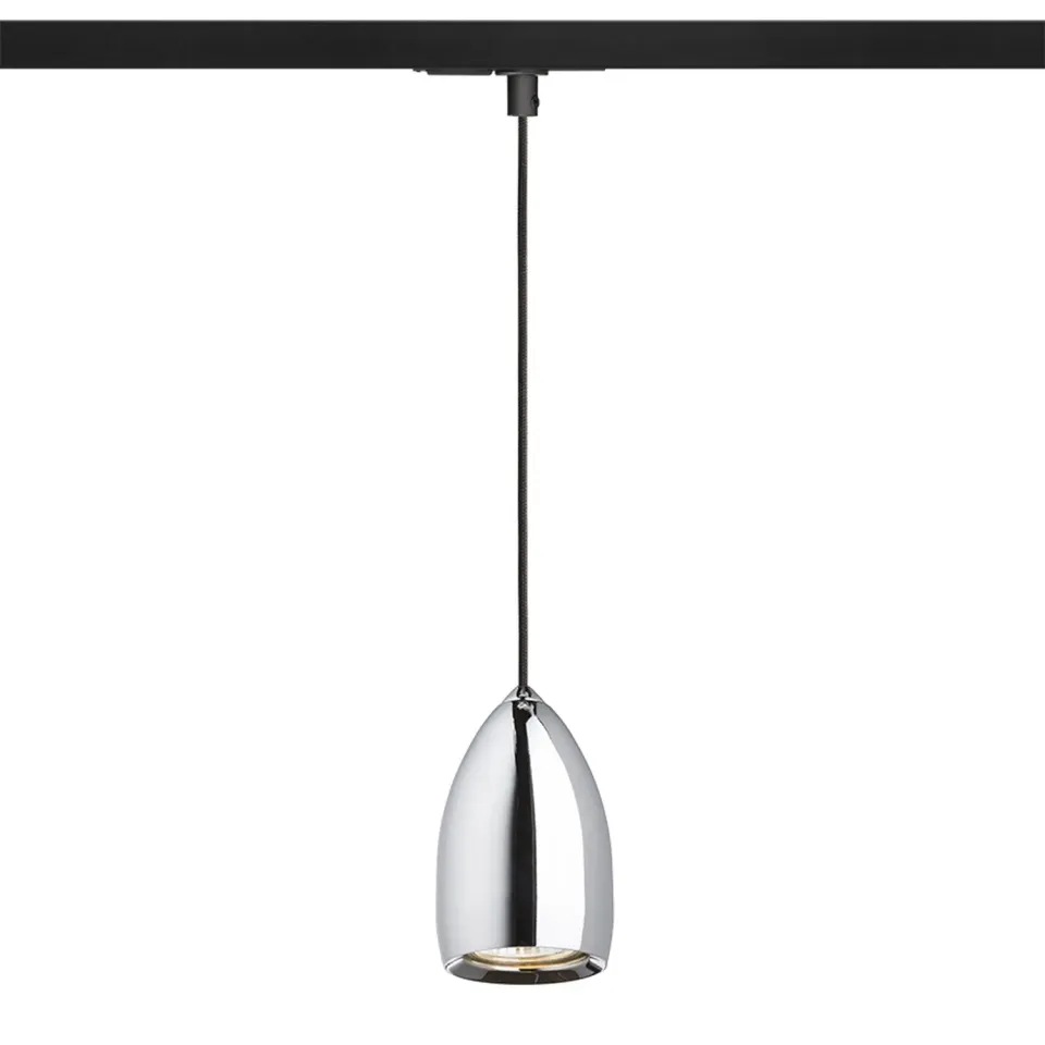Rendl Light Studio Babades pendul șină crom nichel mat