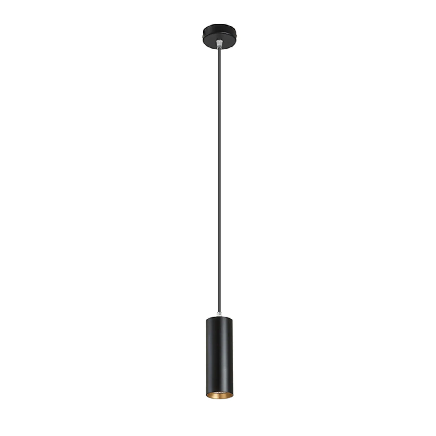 Rendl Mavro Dimm pendul LED bar negru auriu dimabil