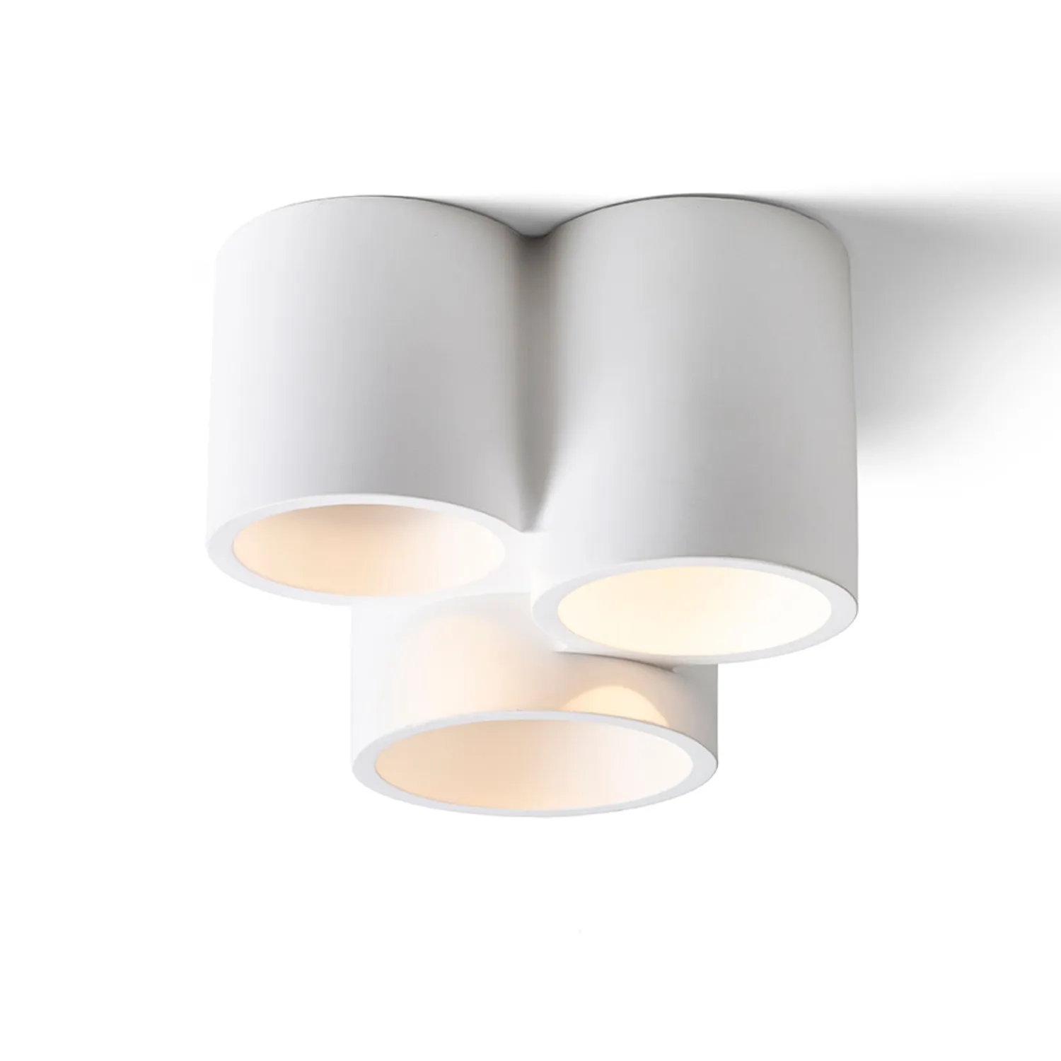 Rendl Light Studio Gina III plafonieră gips vopsibilă GU10