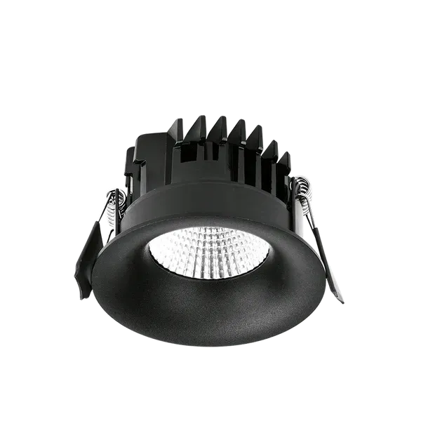 Aurora CurveE 7W downlight LED negru 3000K dimabil