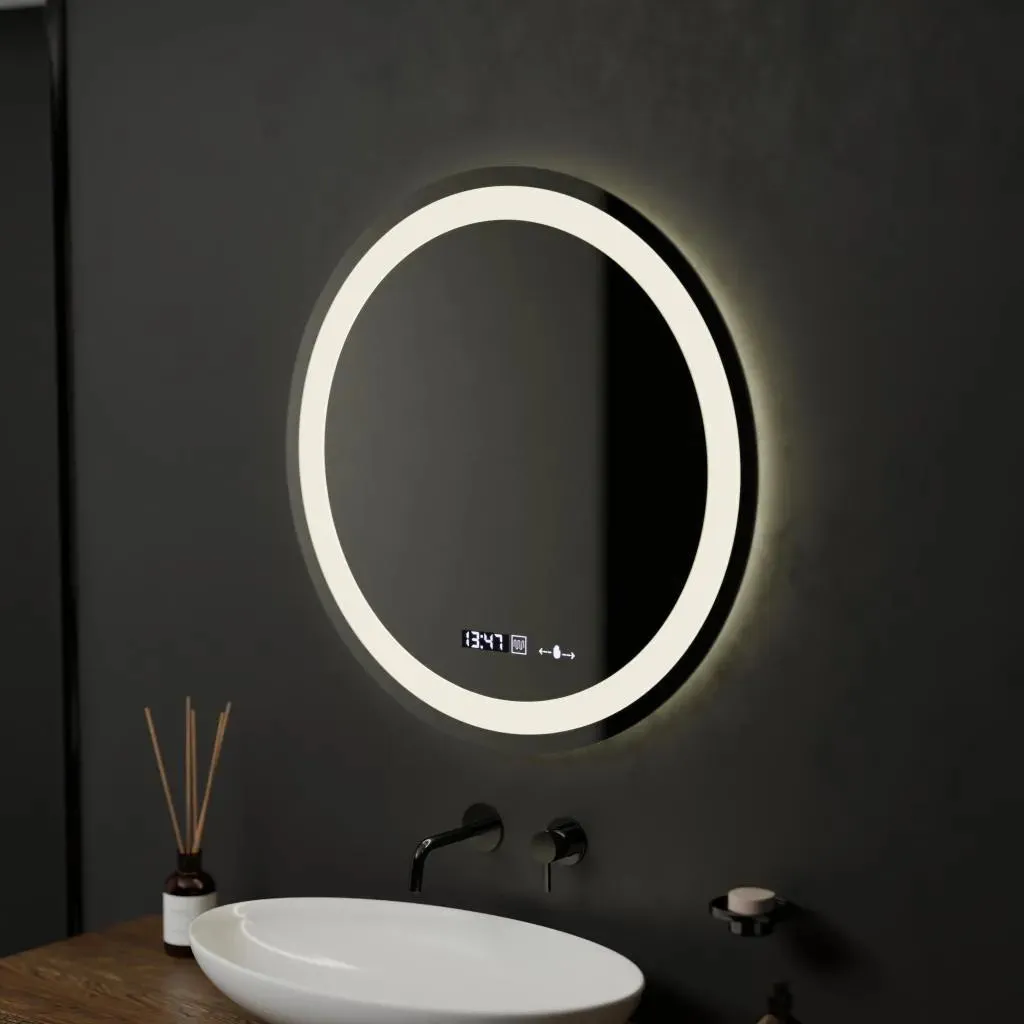 Alessandro Design Marcello oglinda LED rotunda 60cm cu dezaburire
