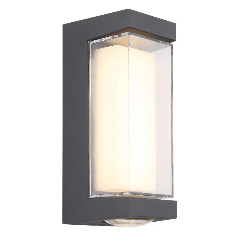 Alessandro Design AX217 aplica perete LED 2x10W neagra exterior