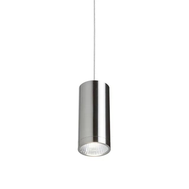 Rendl Light Studio Bogard pendul nichel mat LED cilindru