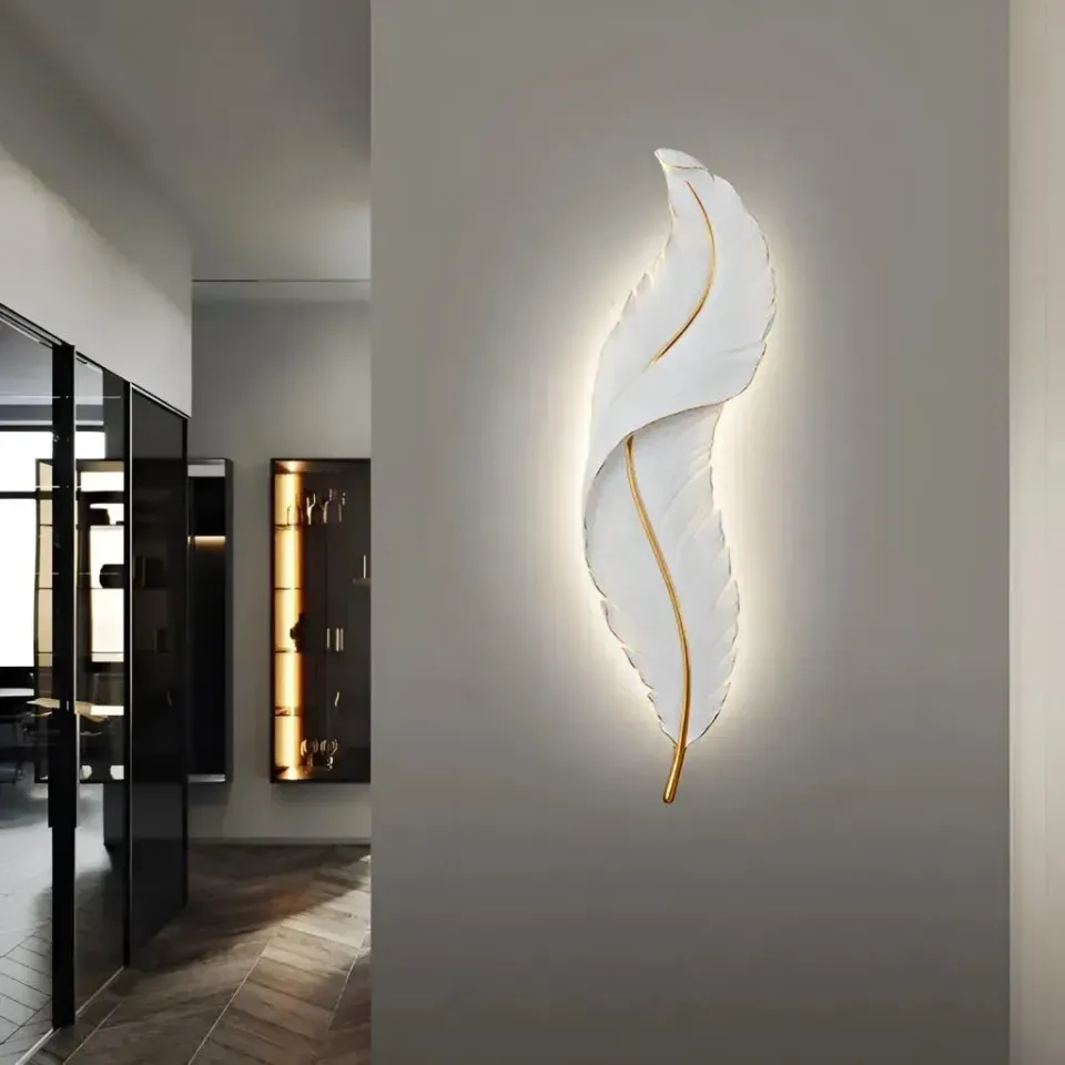Alessandro Design Pena aplica LED 18W 42cm alb 3000-6000K