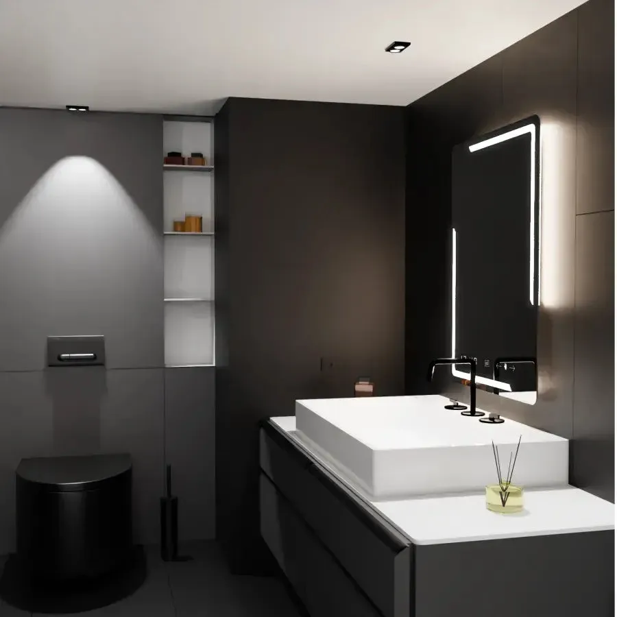 Alessandro Design Marcello oglinda LED 60x80 cu dezaburire