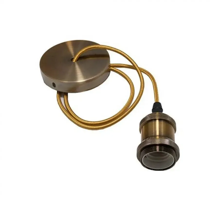 Alessandro Design Antique Lustra 1xE27 100cm bronz antic