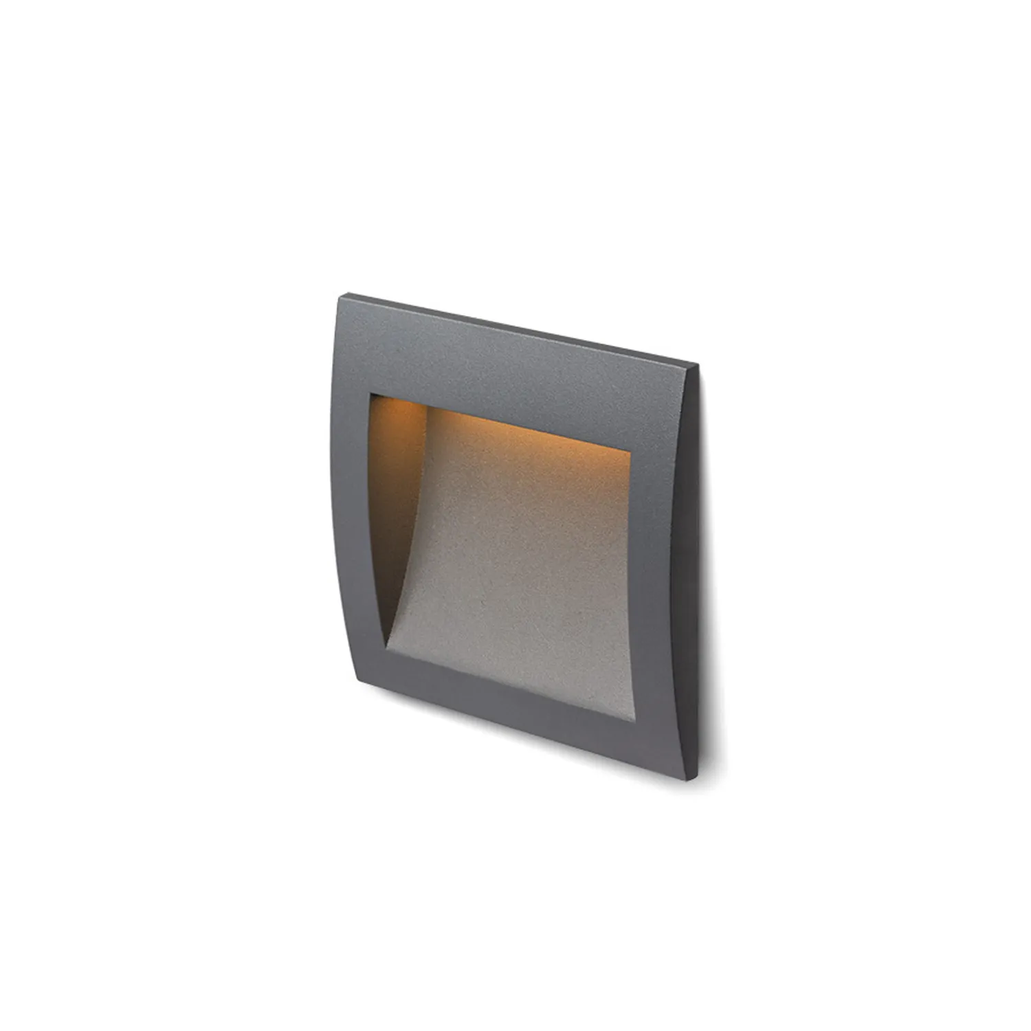 Rendl Light Studio Gordiq M lampă perete încastrată antracit