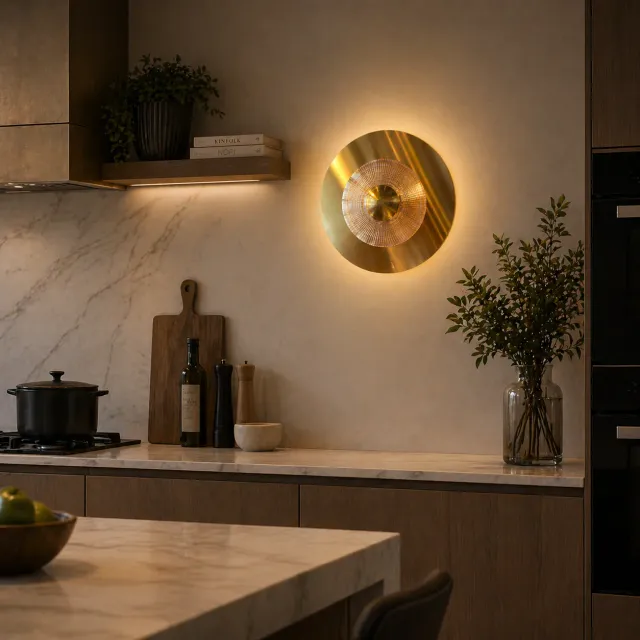 Alessandro Design DOME aplica LED aurie 3000-6000K