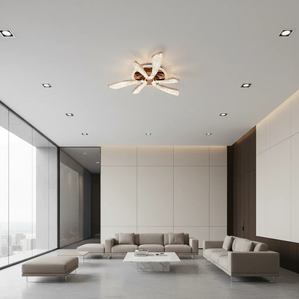 Alessandro Design CHARM Elegance lustra LED aurie 44W D50cm