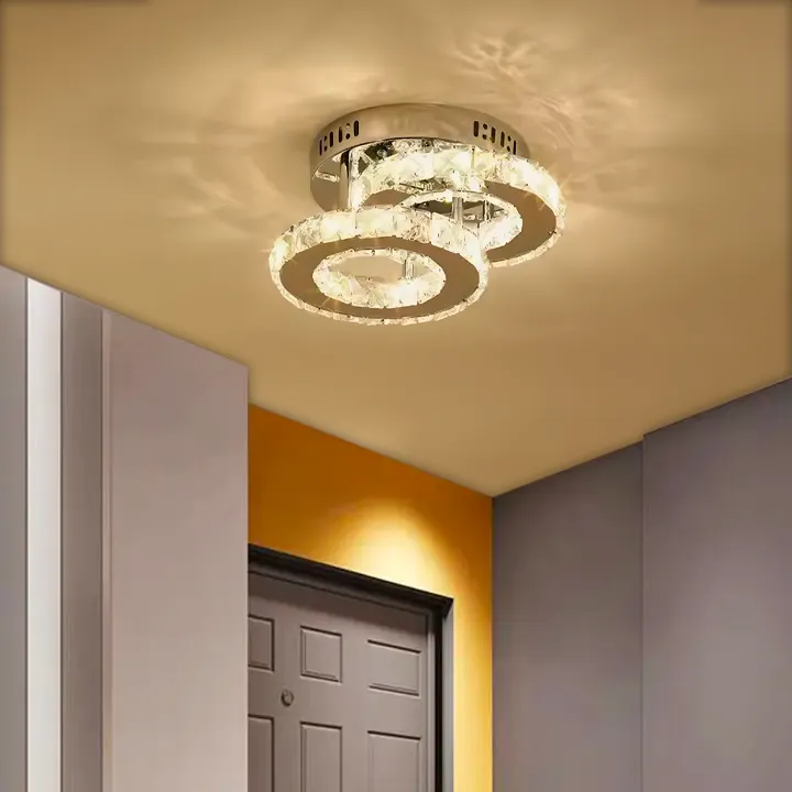 Alessandro Design Royal Rotonda lustra LED 26W 2 inele 3 culori