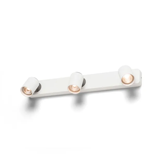 Rendl Dugme III spot alb antracit metal
