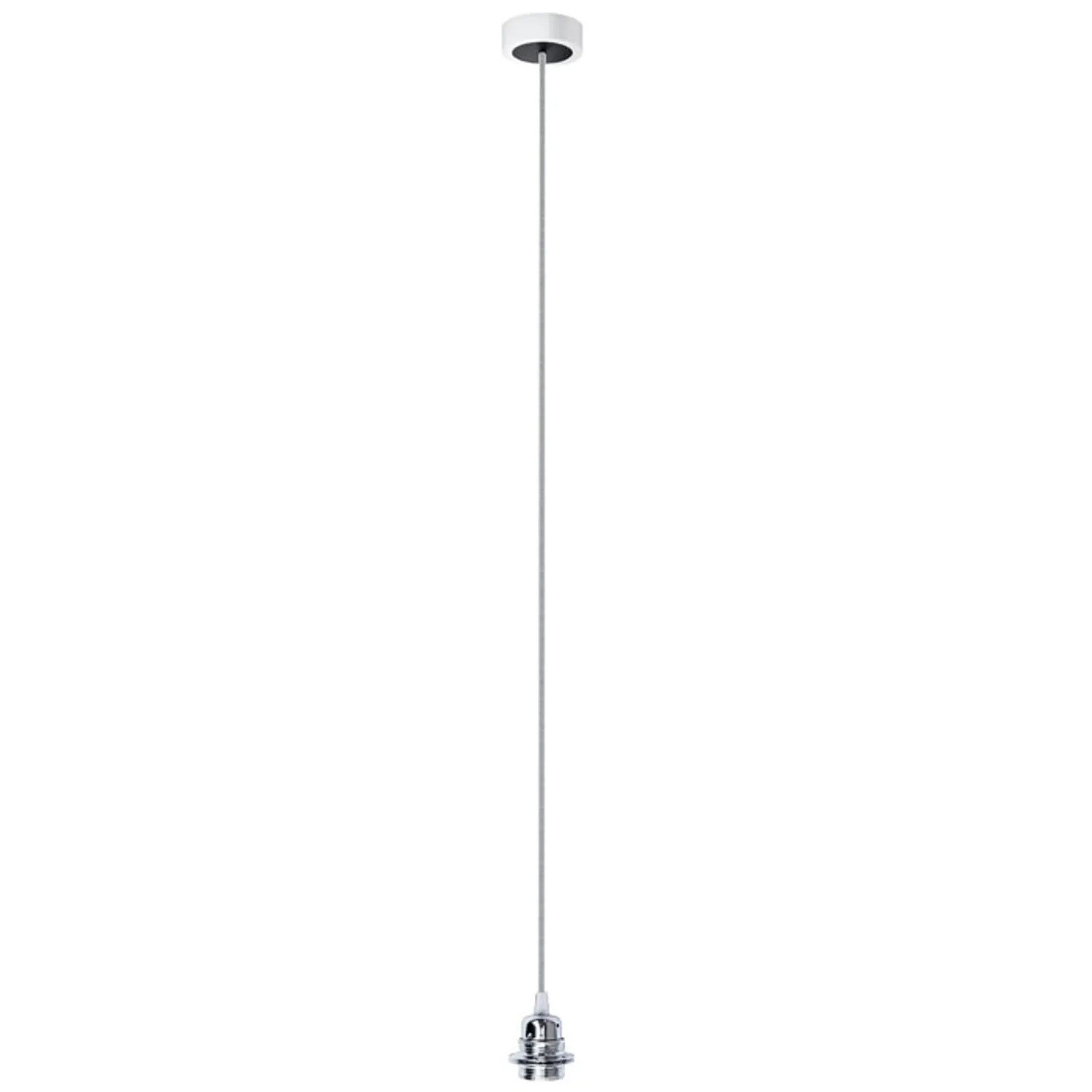 Rendl Light Studio HEX suspensie albă E27 textil