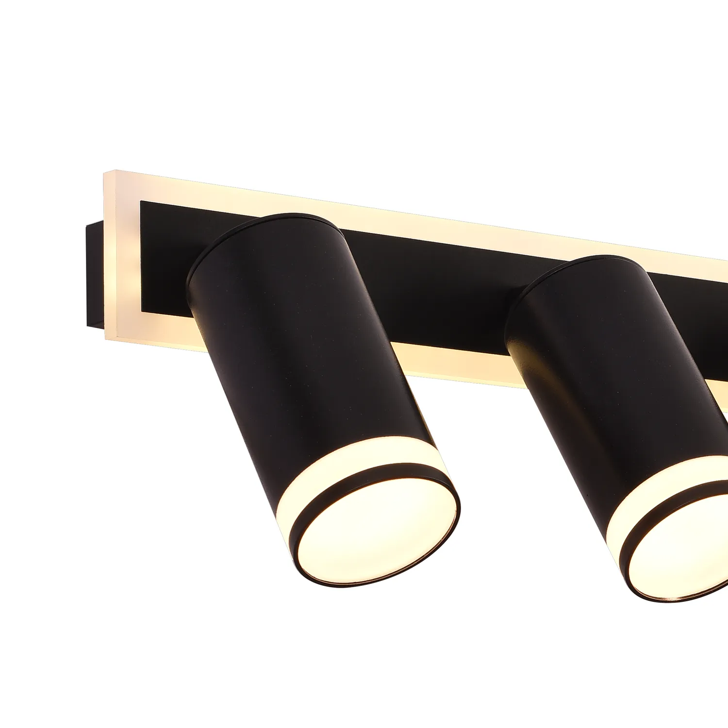 Alessandro Design Ellen 46W lustra LED neagra 50cm proiector