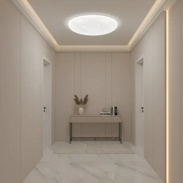 Star plafoniera LED 22W alba 23cm 3000-6000K
