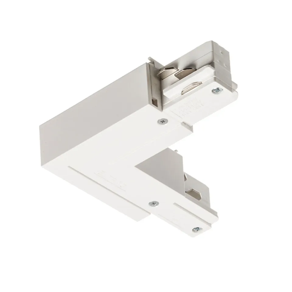 Rendl Light Studio Eutrac L-Skarv conector sina alb 3 faze