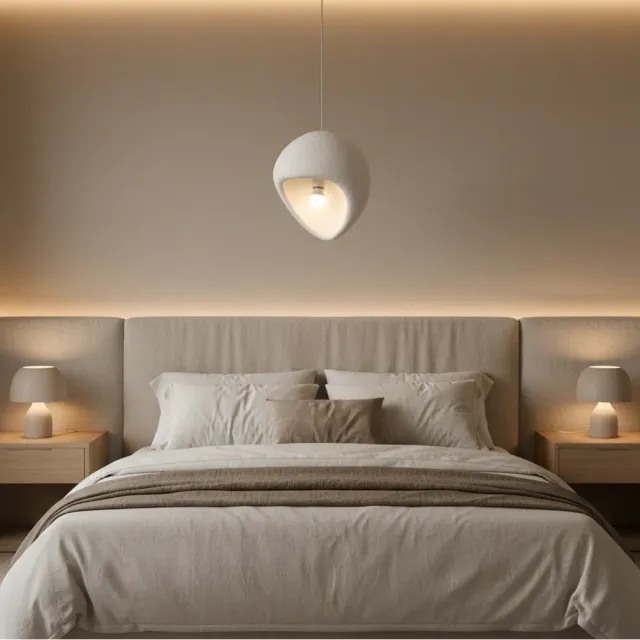 Alessandro Design Aera lustra suspendata 30 cm alba E27