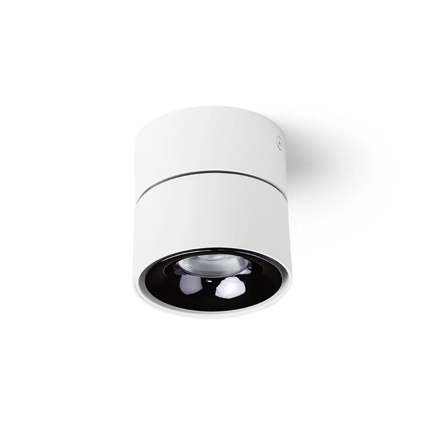 Rendl Albano spot LED aplicat alb cilindric exterior