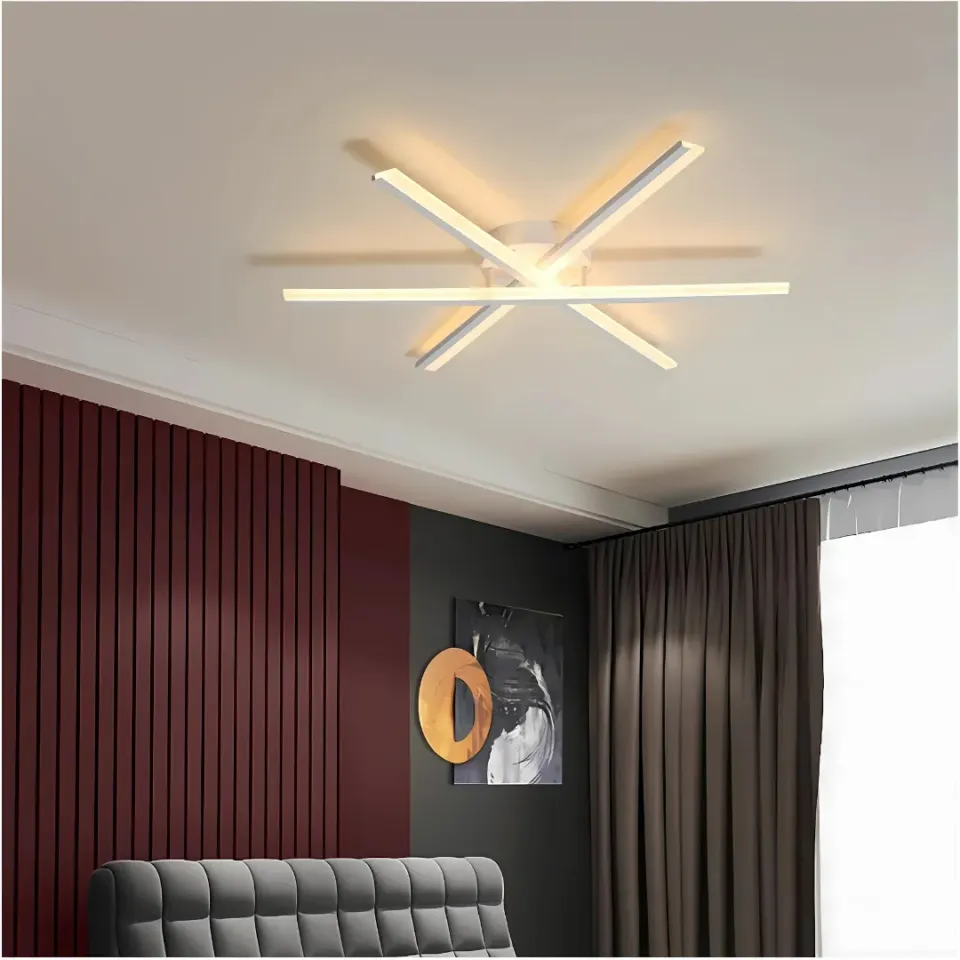 Alessandro Design Zoe lustra LED 40W alba dimabila