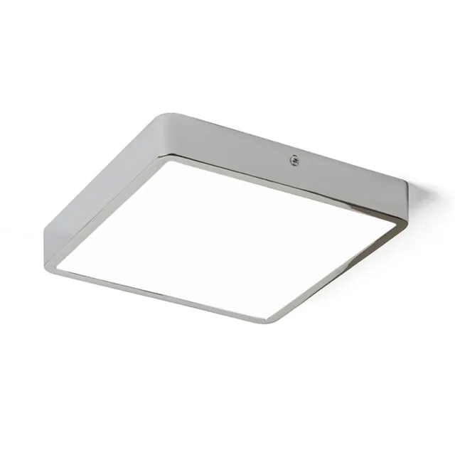 Rendl Hue SQ 22 plafoniera alba LED subtire
