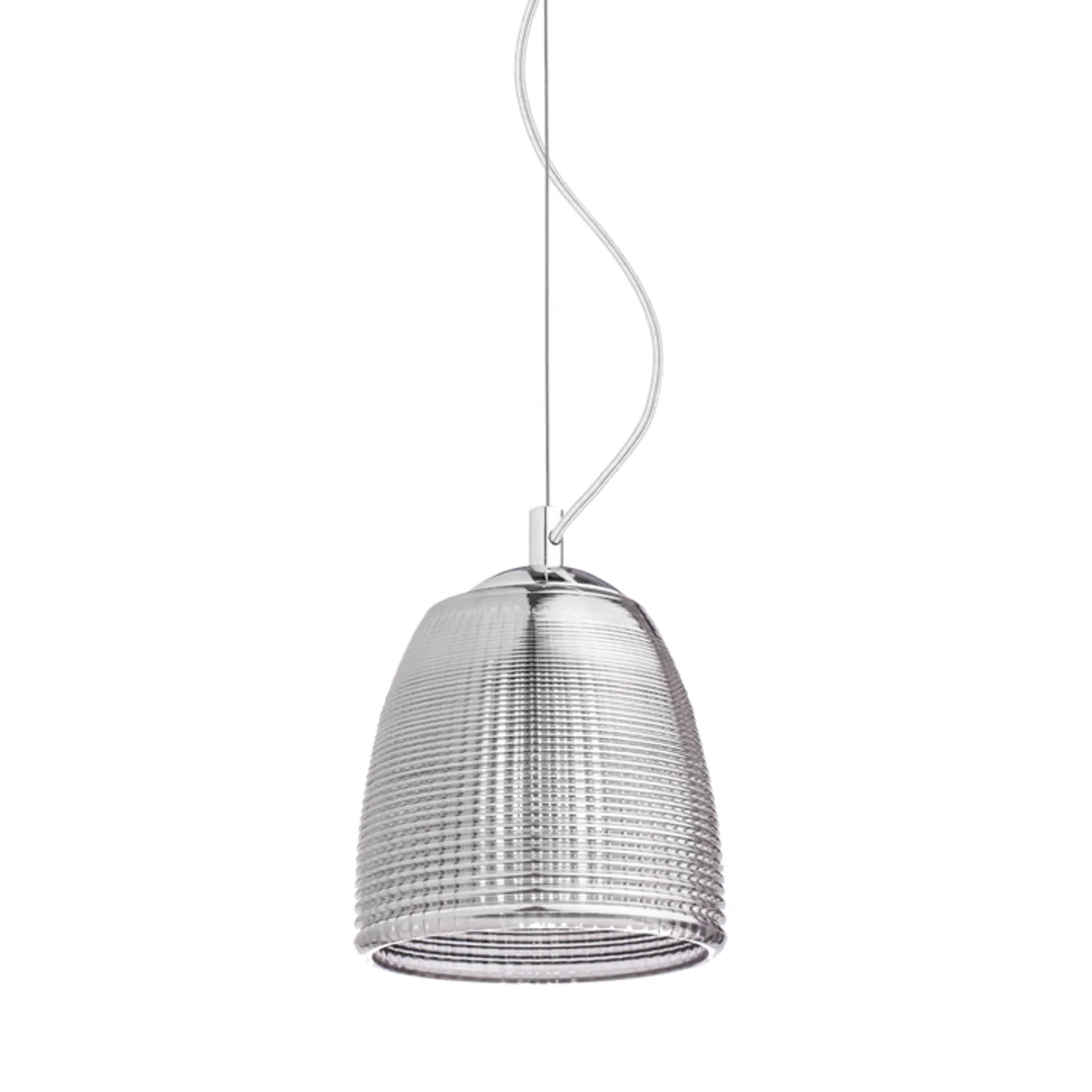 Rendl Light Studio Azria pendul sticlă fumurie crom