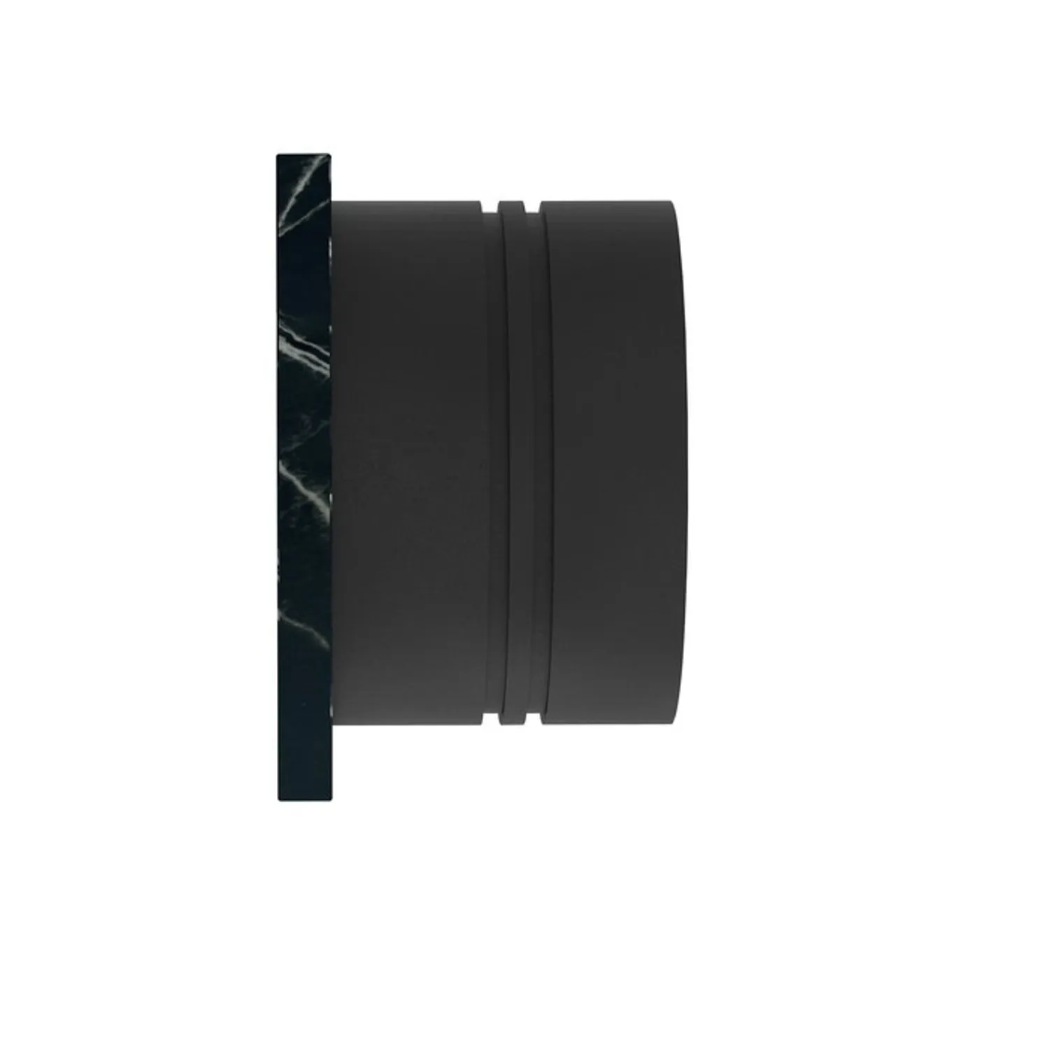 Rendl Crispi aplica incastrata neagra LED beton