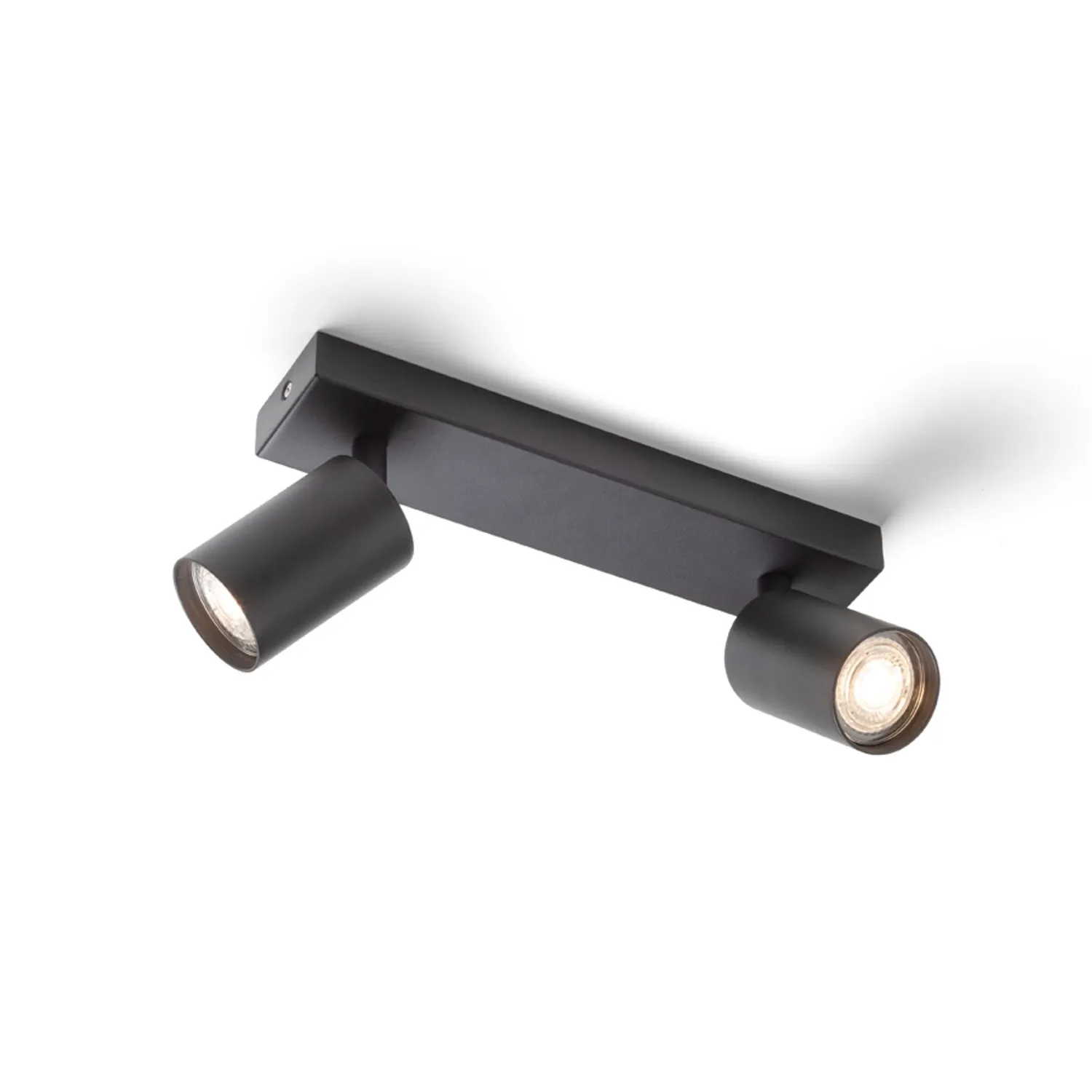 Rendl Light Studio Dude II spot aplicat GU10 dublu negru