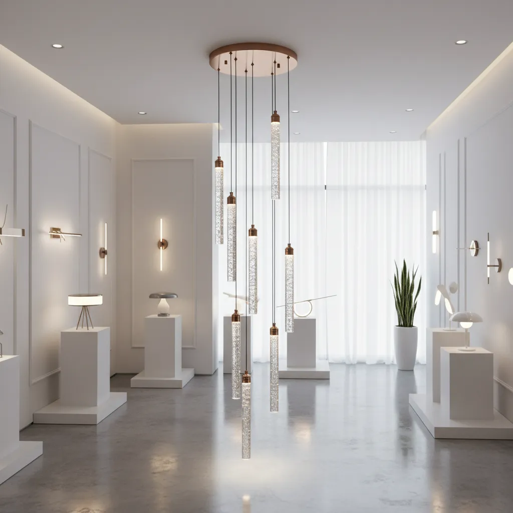 Alessandro Design VERTILUX Supremo LED 21W candelabru auriu 35cm