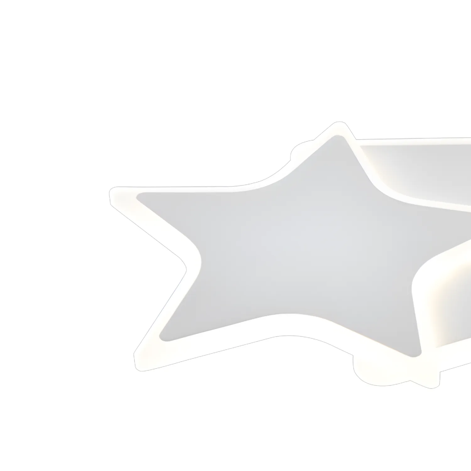 Alessandro Design Stars 49W lustra LED alba copii dimabila