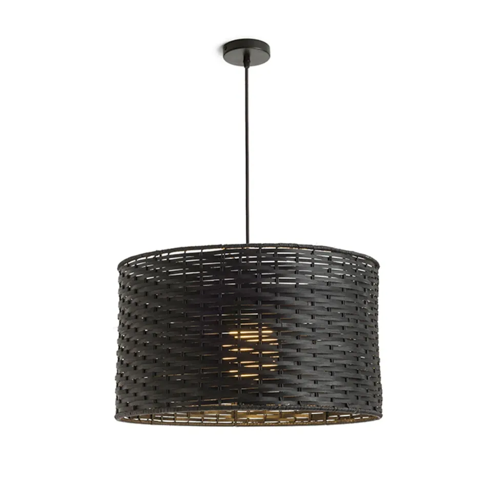 Rendl Light Studio Fiatlux pendul bambus negru interior