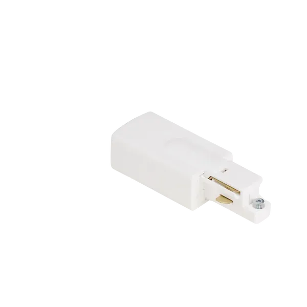 Aurora conector capat sina stanga alb single circuit