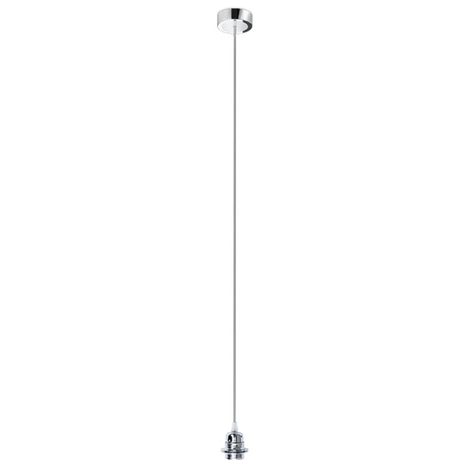 Rendl Light Studio Hex Crom kit suspensie alb crom E27