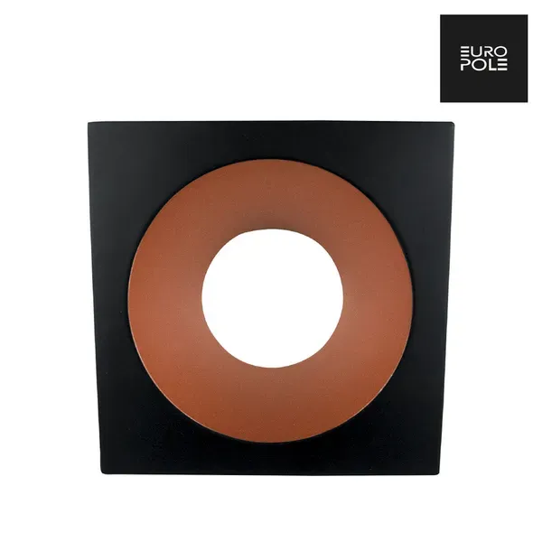 Aurora LED UP Universal Esthet+ rama patrata negru 82mm
