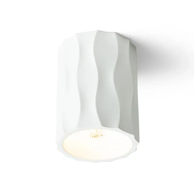 Rendl Light Studio Angelina plafonieră gips E27 model valuri