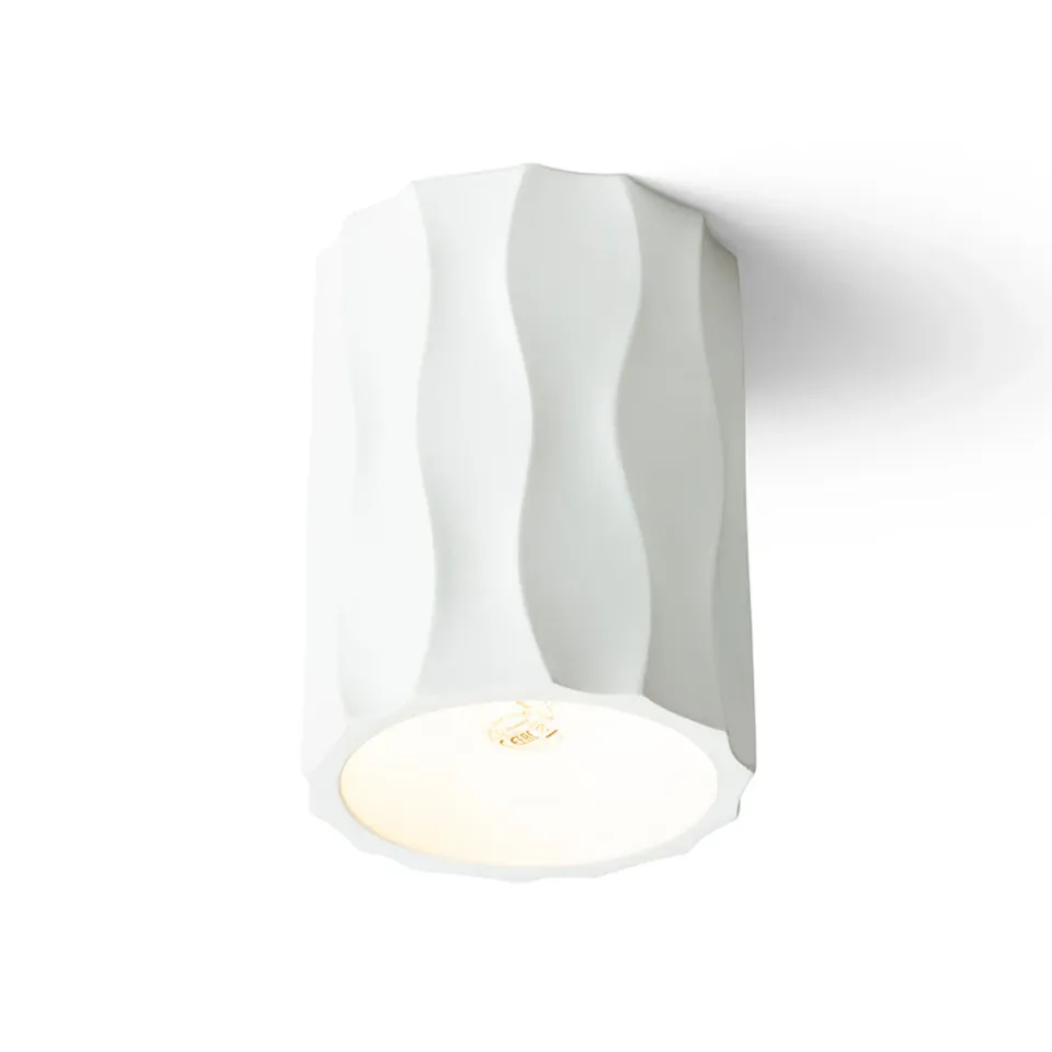 Rendl Light Studio Angelina plafonieră gips E27 model valuri