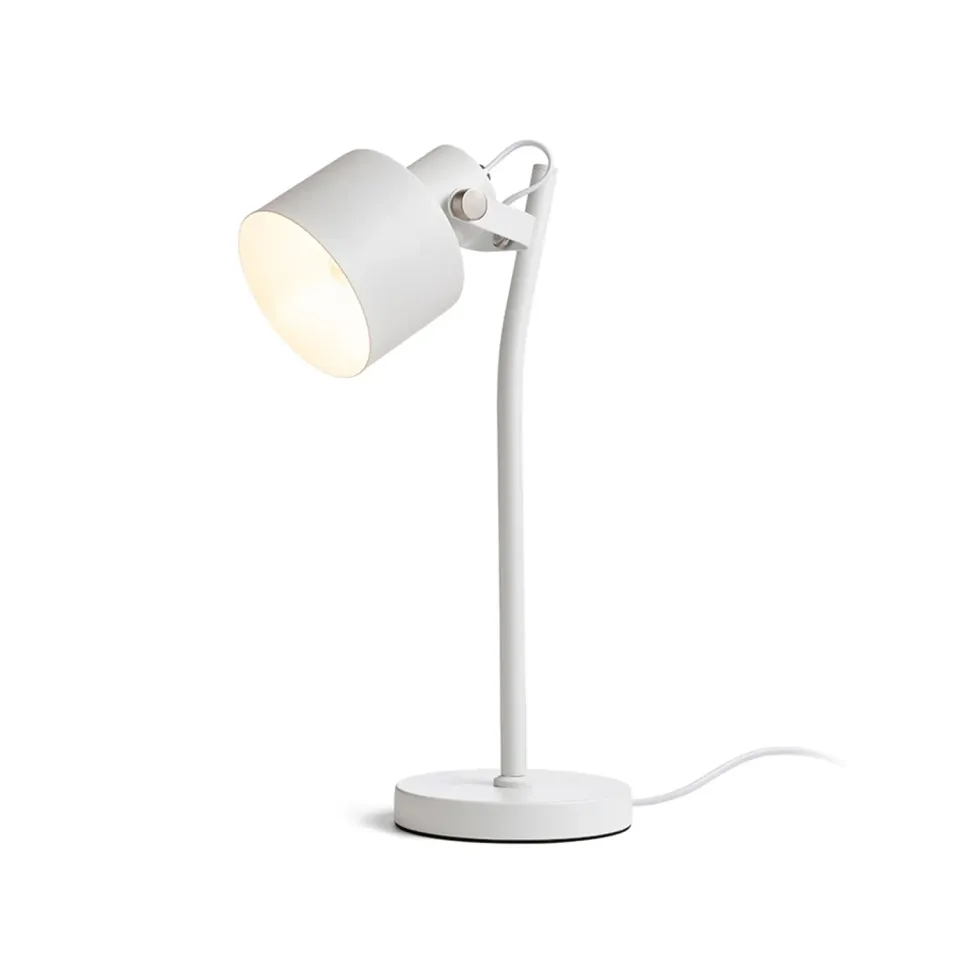 Rendl Celeia Bord lampa masa alba E27