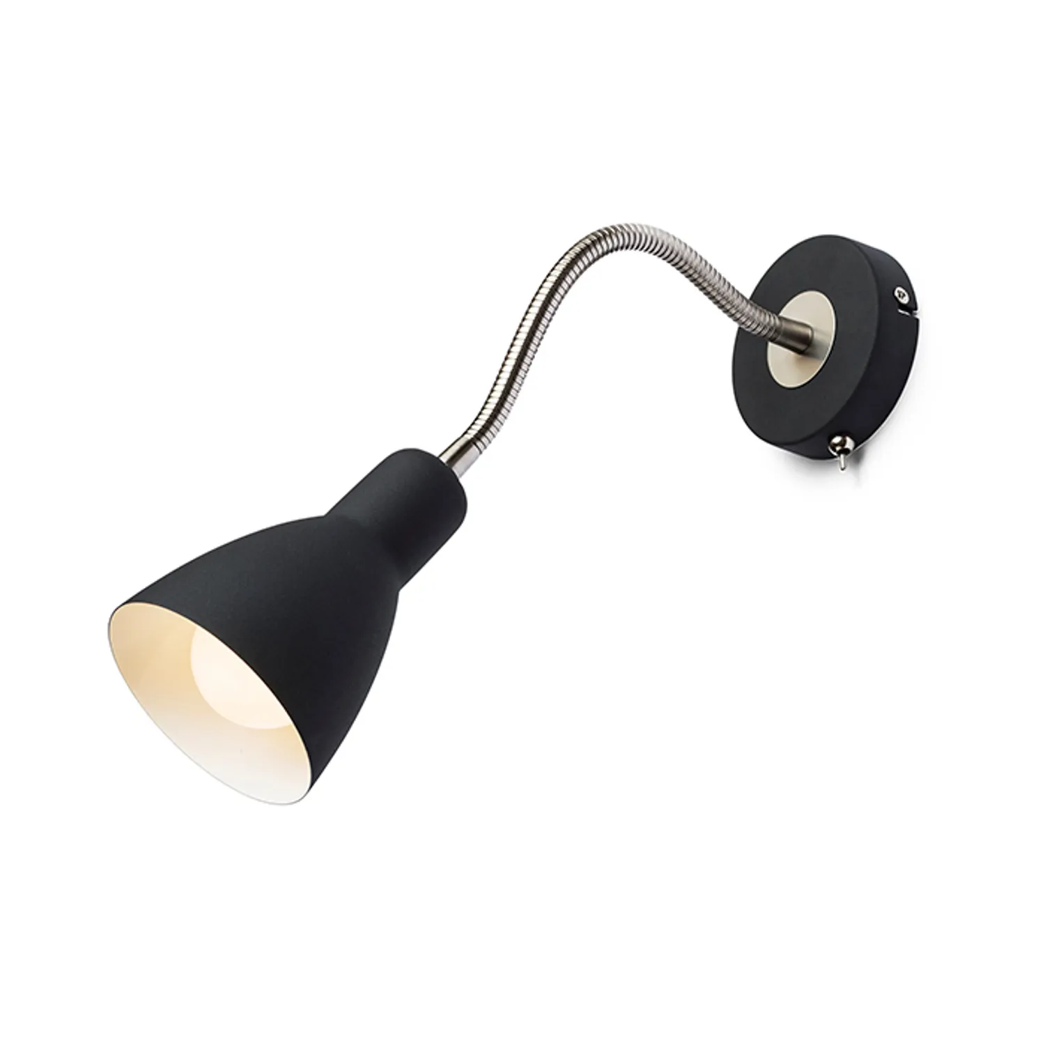 Rendl Light Studio Kaya aplica E27 cu intrerupator alb