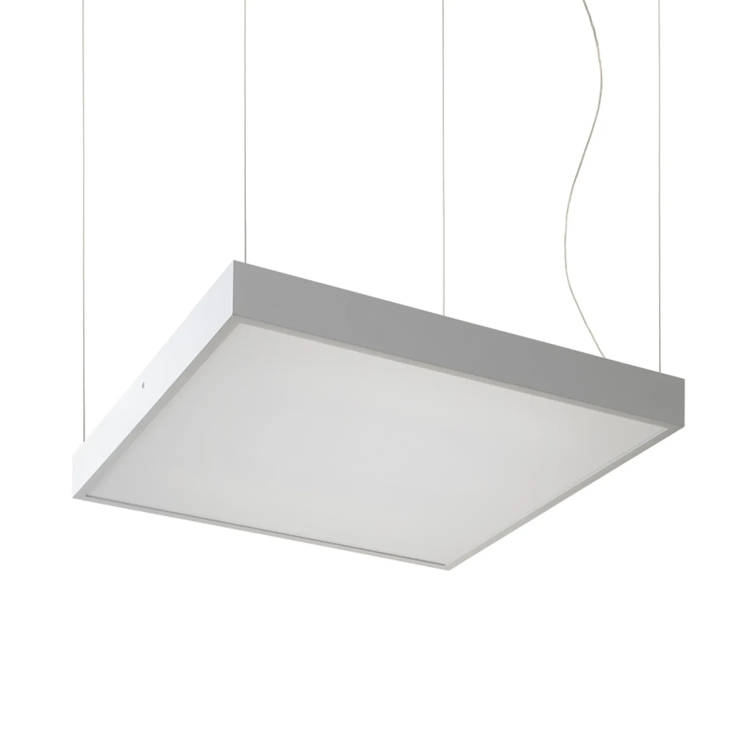 Rendl Light Studio Structural pendul LED alb 55x55 suspendat