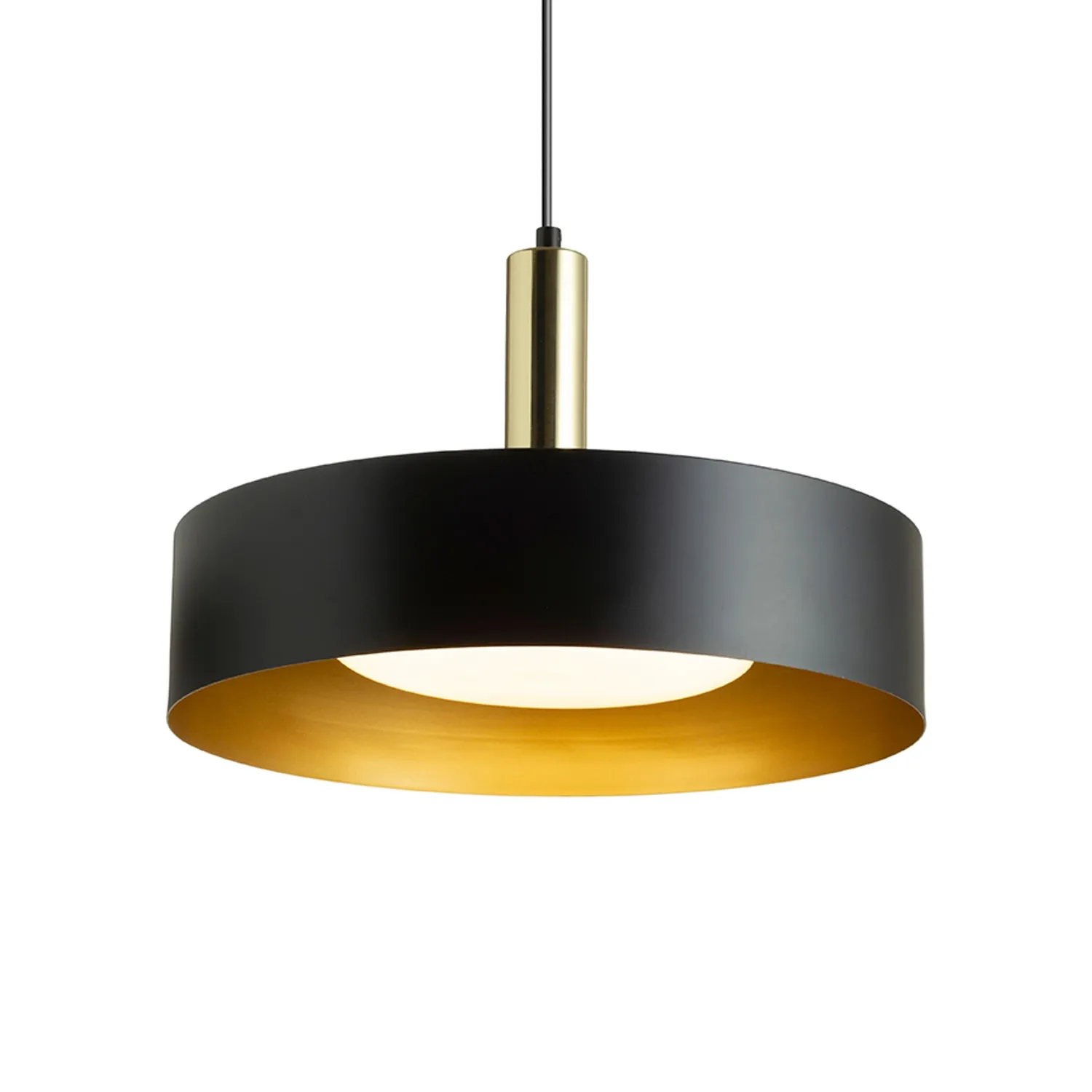 Rendl Giulia 40 pendul negru-auriu metal